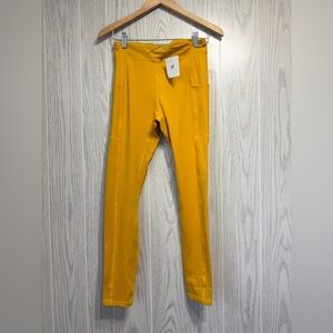 Fabletics Motion365+ Golden Ray High Waist Bungee Legging Size Medium NWT